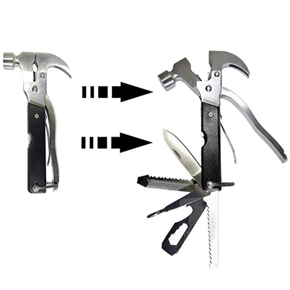 Bicycle Repair Tool 18 Tools In One Hammer Screwdriver Knife Worth Of The Palm Multi-function #4D18 | Спорт и развлечения