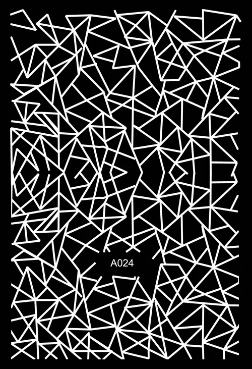 A024 White 3D наклейка для ногтей, наклейка на заднюю панель, роскошный дизайн, все для маникюра, белая наклейка, украшение для ногтей, аксессуары для ногтей, советы - Цвет: A024 White