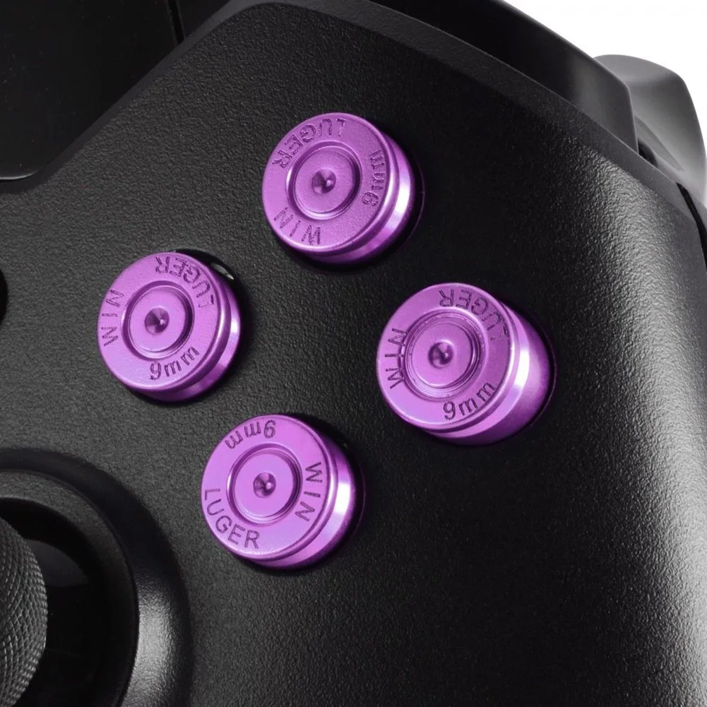 Модные металлические алюминиевые кнопки ABXY комплекты запасные части для Xbox One игровой контроллер