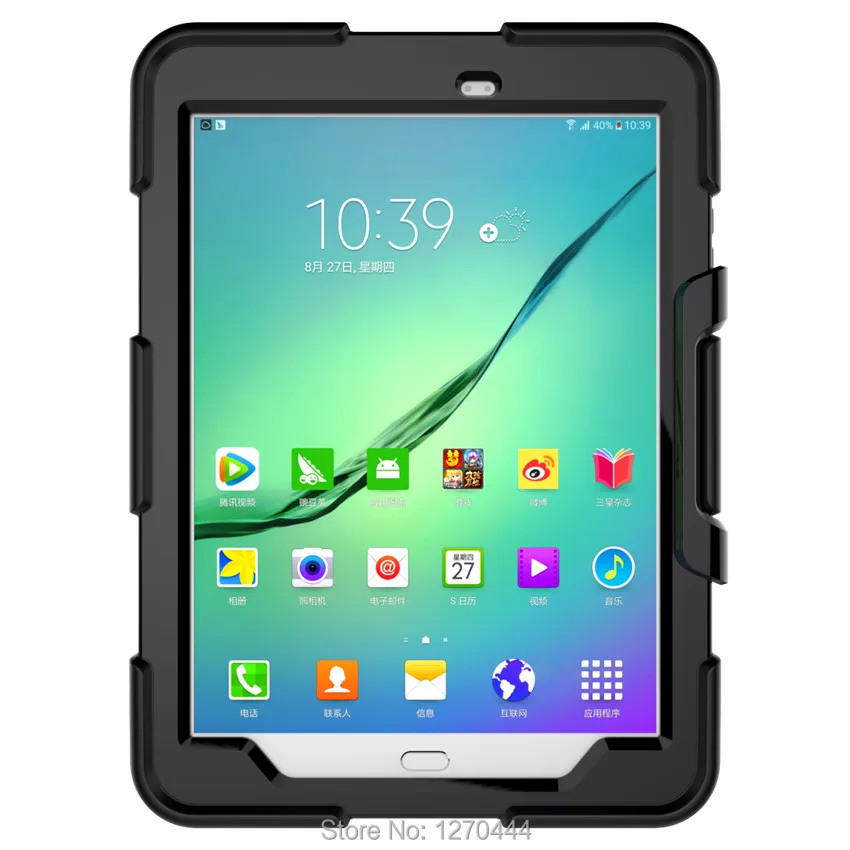 Для Samsung Galaxy Tab S2 9 7 SM T810 T811 T813 T815 Tablet Heavy Duty Rugged Impact Hybrid Case Kickstand Protective Cover|for samsung galaxy