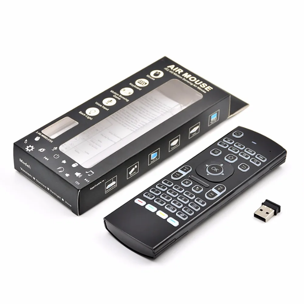 MX3 fly air mouse подсветка 2 4g беспроводной пульт дистанционного управления Мини