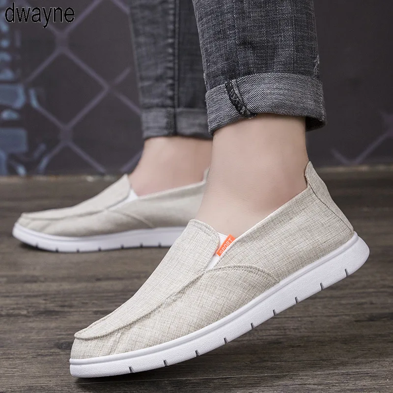 

New canvas shoes deodorant breathable men's shoes tide shoes non-slip male students tie casual stripes men shoes 2019