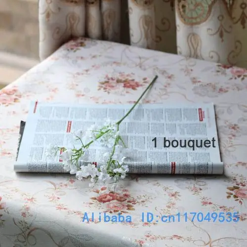 10 шт. красивые искусственные шелковые цветы Гипсофилы свадебное украшение F161|flower