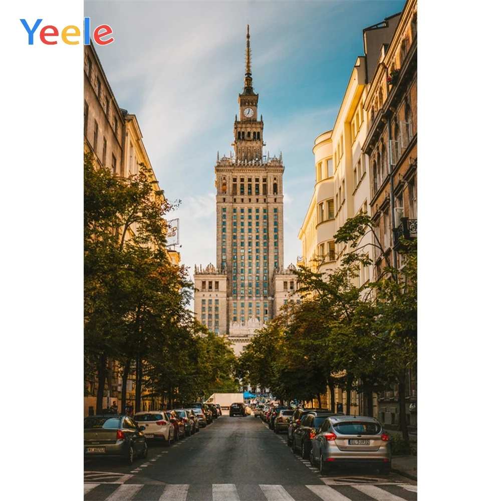 

Фон для фотосъемки Yeele с изображением пейзажа и готических зданий, персонализированные фоны для фотосъемки в фотостудии