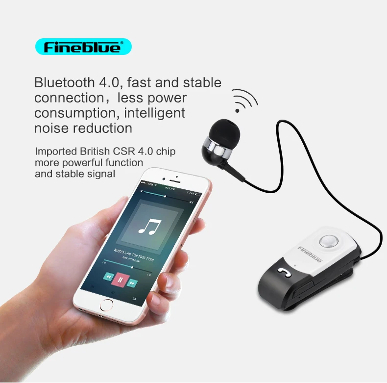 Fineblue F960 беспроводные наушники Bluetooth для телефонных звонков напоминающие