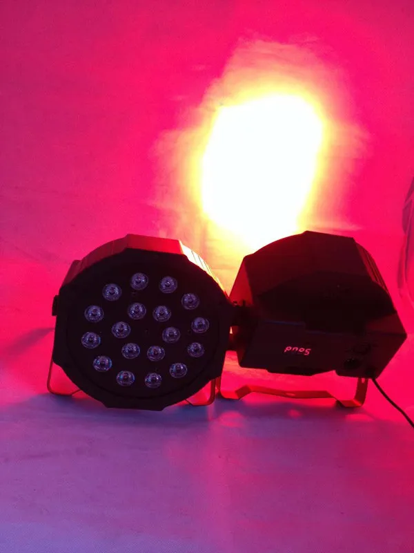 Новое поступление 54 Вт 18*3 ЕС/США светодиодный Par светильник RGB диско сценический