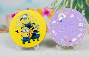 Мягкая глина для заботы о младенцах отпечаток руки набор отпечатка ступней