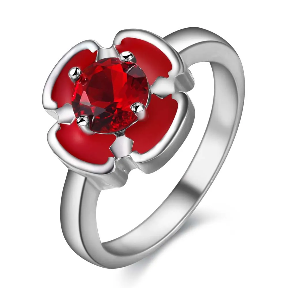 Оптовые высококачественные серебряные Модные кольца для ювелирных изделий WR