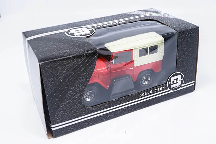 Высокая имитация 1:18 Land Cruiser FJ40 1977 Металлический Литой внедорожник усовершенствованный сплав модель автомобиля Коллекция игрушечных автомобилей
