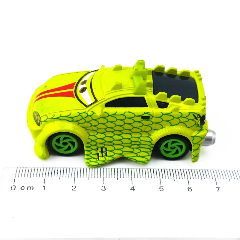 Disney Pixar Cars Komodo 1:55 металлический литой автомобиль Развивающие игрушки модель