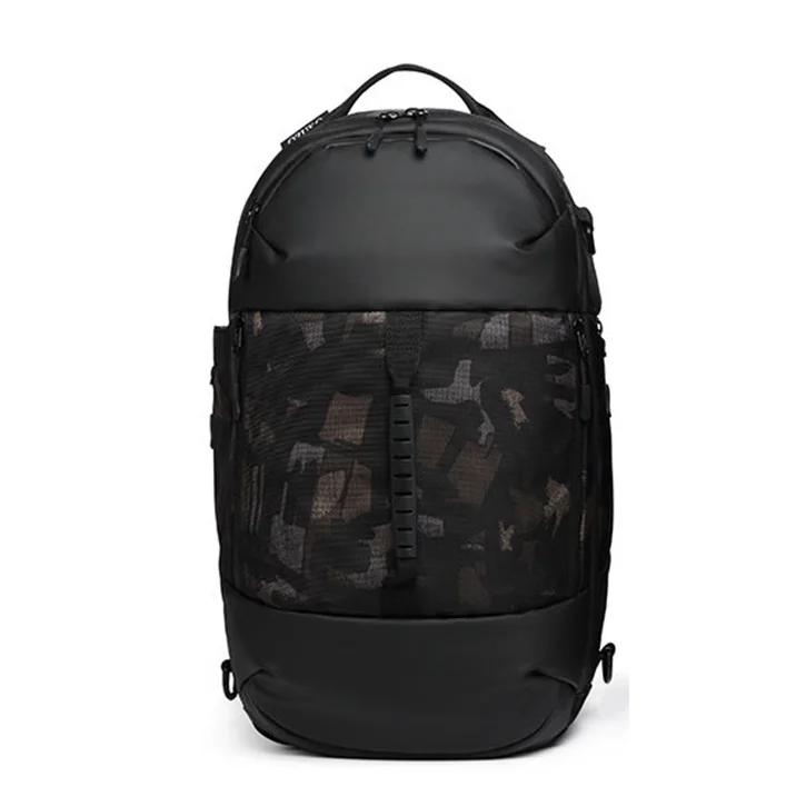Camouflage OZUKO Многофункциональный Для мужчин рюкзак 15,6 дюймовый ноутбук сумка мужской Водонепроницаемый большой Ёмкос - Цвет: Camouflage