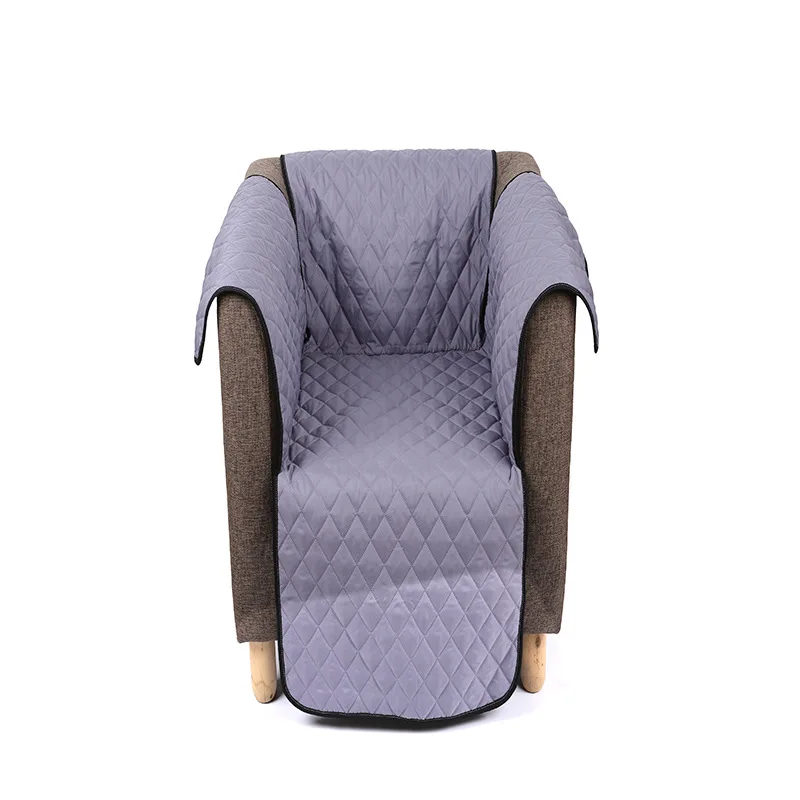 Silver gray153X180 Водонепроницаемый нескользящий чехол для дивана для питомцев, диванная подушка для домашних животных, удобная подушка для собак, товары для домашних животных s m l - Цвет: Silver gray153X180