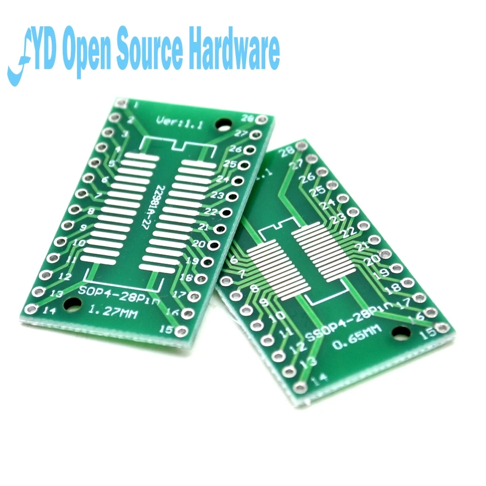 5 шт. печатной платы TSSOP28 SOP28 поворота DIP28 SMD для DIP|pcb board|pcb smdsmd pcb board |