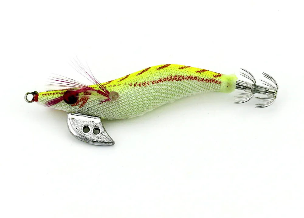 Высокое качество 4 шт соленой воды рыболовные приманки для моря светящаяся