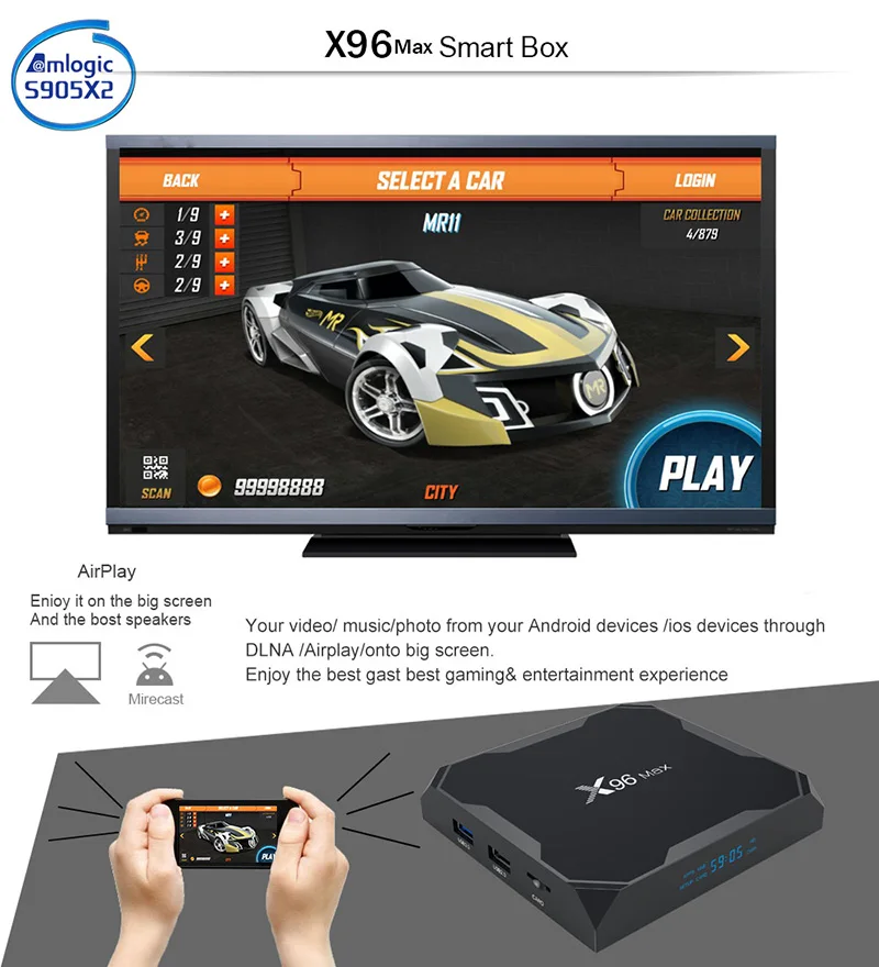 Французский X96 MAX android tv box android 8,1+ NEO tv pro ip tv подписка 1300+ Live vod Европа IP tv Франция Бельгия арабский smart tv