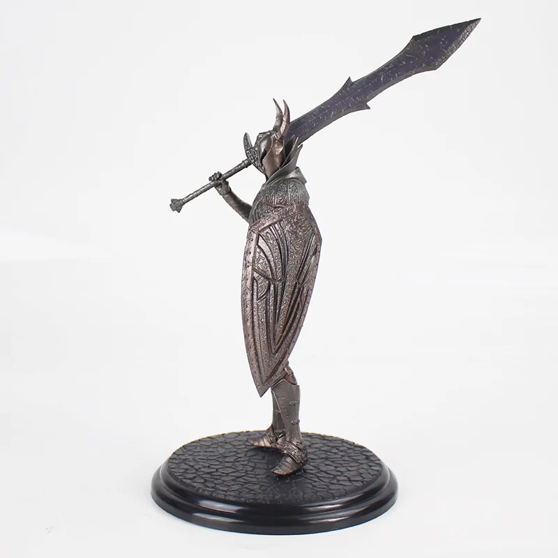 21cm Game Dark Souls 2 Warrior Black Knight Big Sword Shield Top Games PVC Ation Figure Model Collectible Toys | Игрушки и хобби