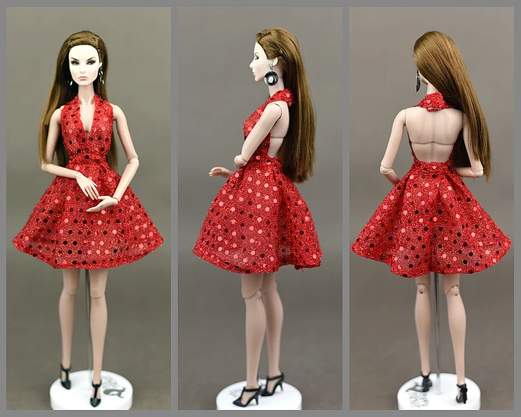Платье+ шляпа+ обувь+ сумка/комплект модное платье одежда платья наряды Одежда для 1/6 игрушки Барби blythe Fr2 кукла Синьи детские игрушки