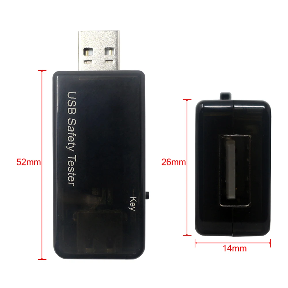 3 V-30 V ЖК-дисплей USB Напряжение ток детектор мобильный Мощность USB Зарядное устройство вольтметр мощность амперметра тестер