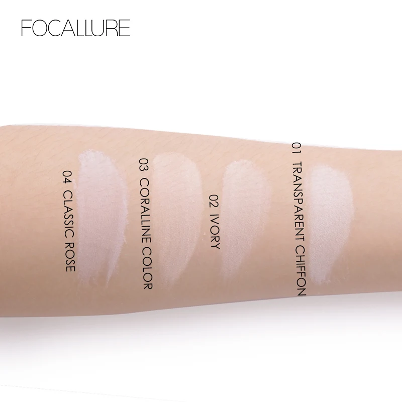 FOCALLURE косметика рассыпчатая пудра для лица матовая полупрозрачная водостойкая