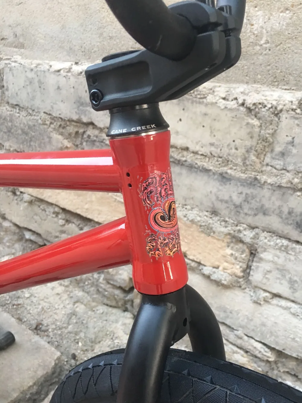 Fiend тип O diy bmx велосипеды 20' полный crmo полный подшипники красный