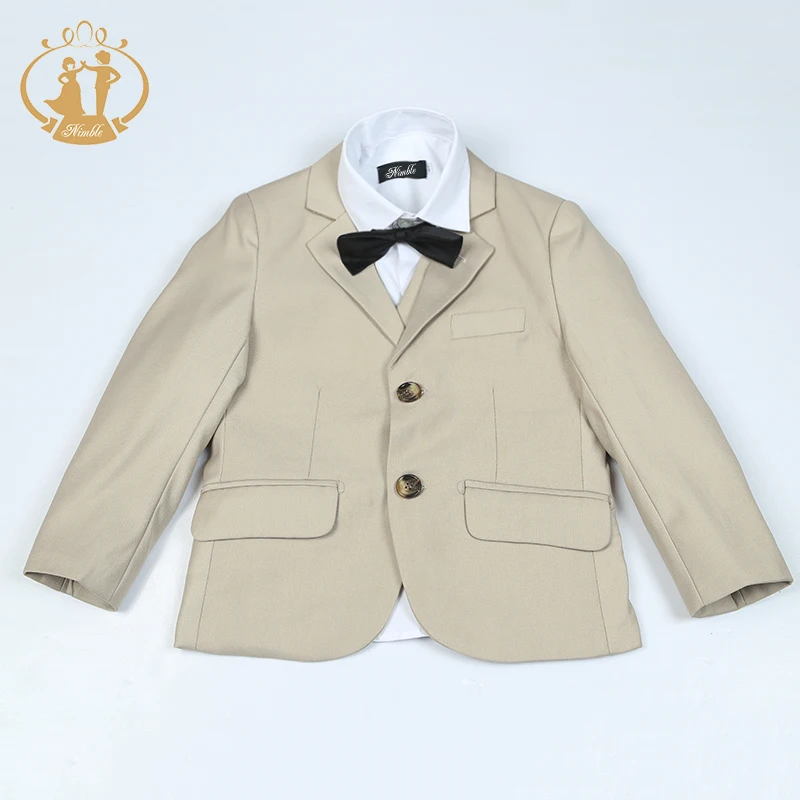 Nimble/костюм для мальчика enfant костюм официанта; костюм для свадебных торжеств Костюмы на свадьбу для мальчика блейзер для мальчиков бега garcon одной кнопки