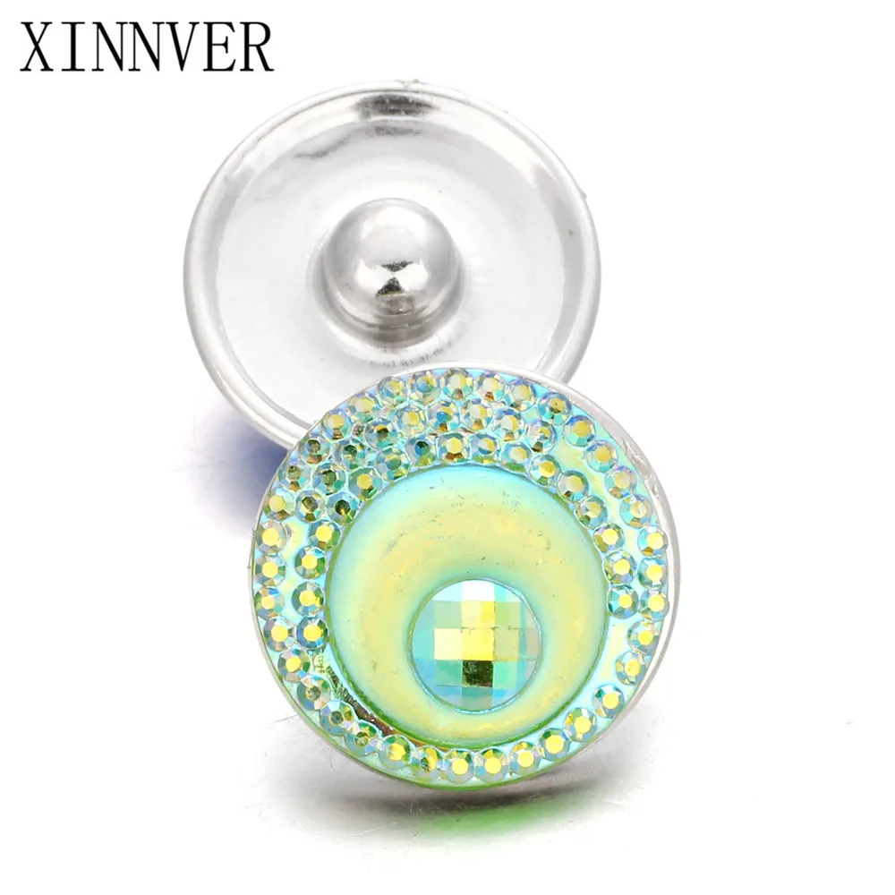 10 шт./лот горячая Распродажа смешанных цветов 18 мм застежка пуговица браслет и