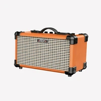 aroma tm 15a electric guitar amplifier 15w portable amp with microphone interface built in rechargeable battery and bluetooth