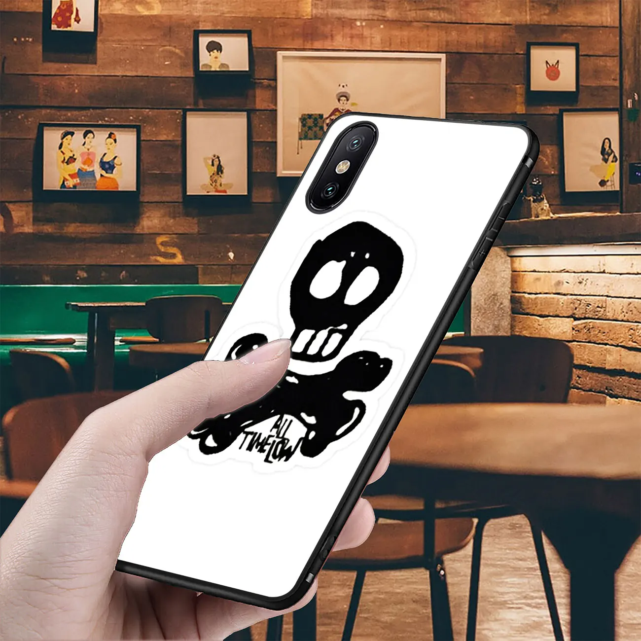 Мягкий силиконовый чехол YIMAOC для iPhone 11 Pro XS Max XR X 6 6S 7 8 Plus 5 5S SE 10 черный из ТПУ с