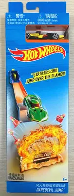 Mattel Hot Wheels комплект гоночных автомобилей легкий Забавный длинный прямой трек высокая скорость Hotwheels Автомобильные Игрушки для Рождественский подарок BLR01 - Цвет: CBH18