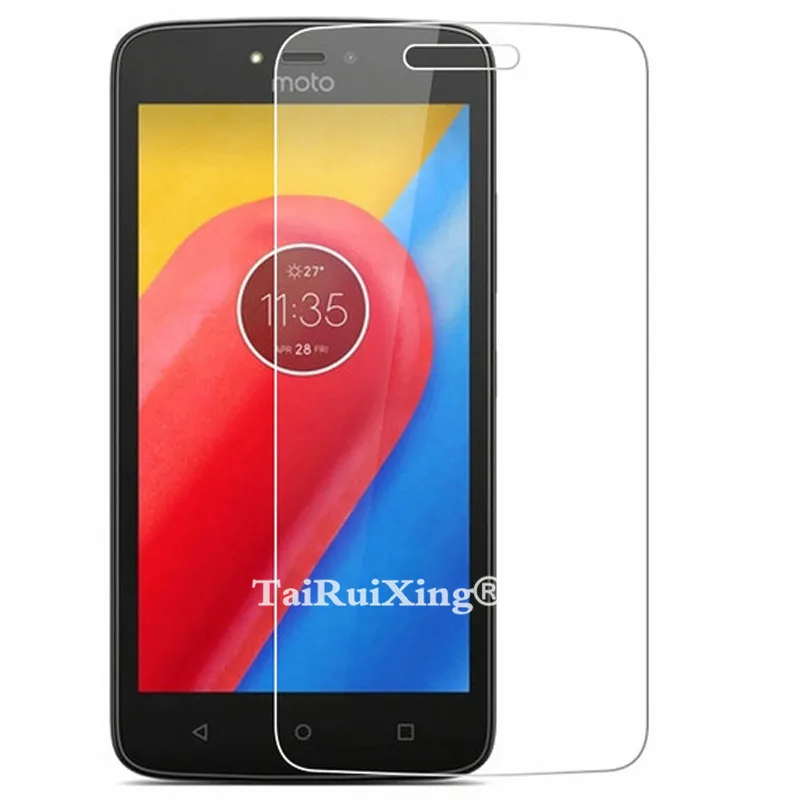 Закаленное Стекло для MOTO c Экран протектор 2.5D 0.26 мм 9 H Защитная пленка Motorola Moto XT1750