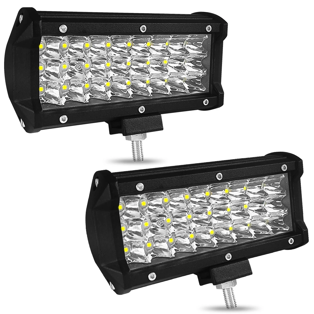 ASLENT 4 &quot5&quot 7 &quot60 Вт 72W фары для 120 4х4 внедорожный светодиодный фонарь светильник
