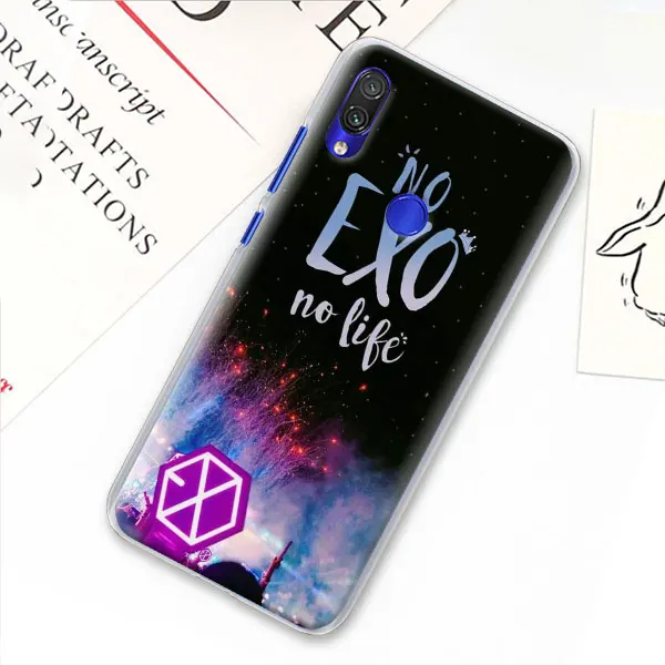 EXO band k-pop kpop чехол для телефона для Xiao mi Red mi 7 5 6 Pro Note 7 Pro 5 5A 6 mi A1 A2 8 Lite 9 чехол Coque - Цвет: 06