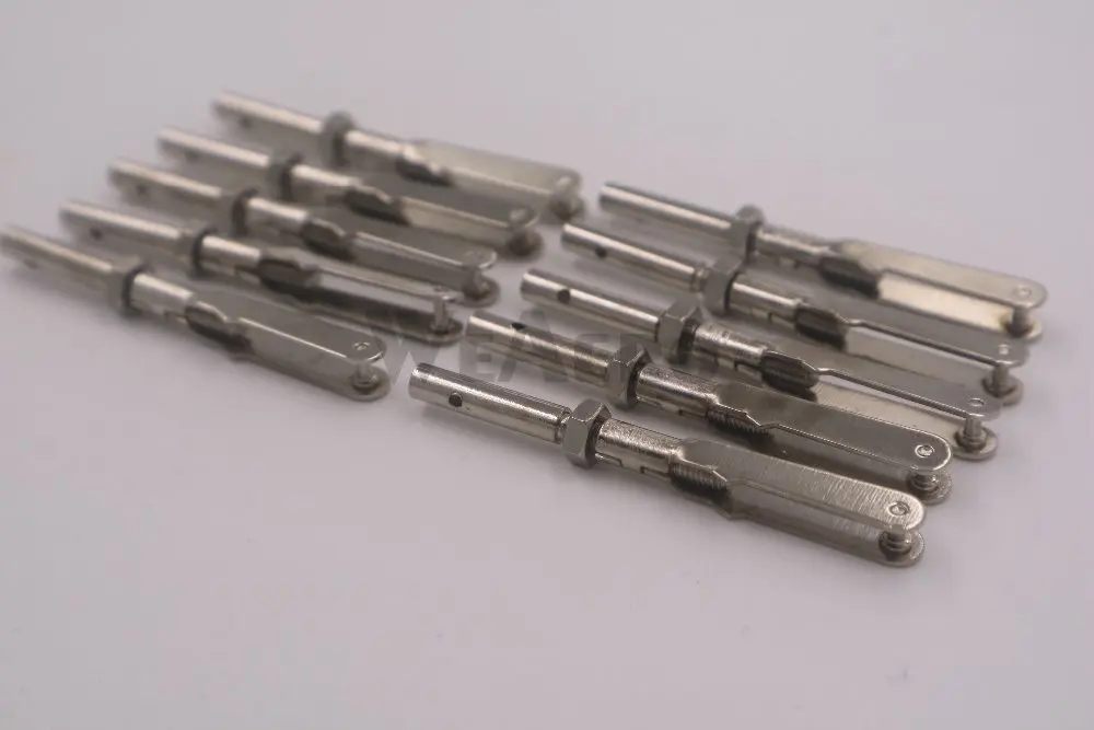 10 шт. * D3mm металлический Клив с полым валом M3xL33mm|metal velcro|metal skeletonclevis clamps |