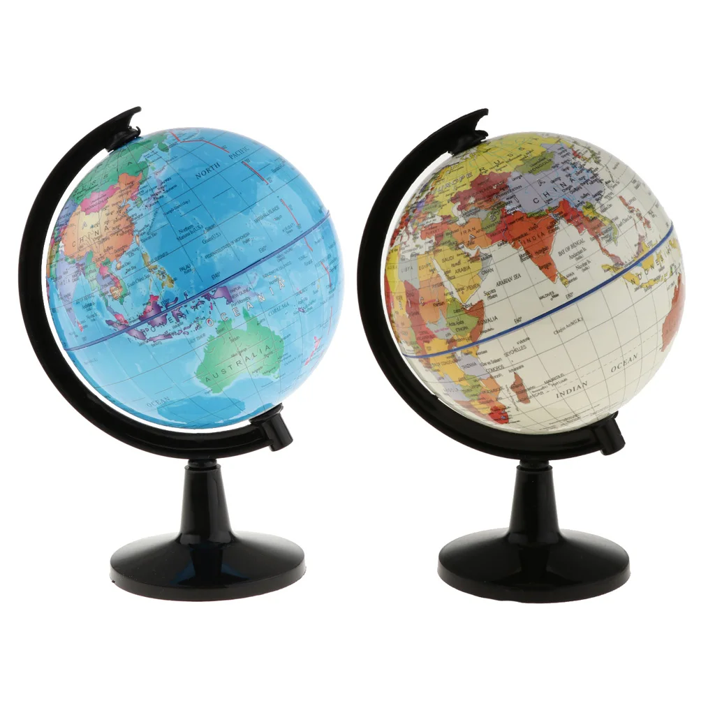 2 шт. вращающаяся карта мира с вращающейся вертлюгом географический Атлас Земли