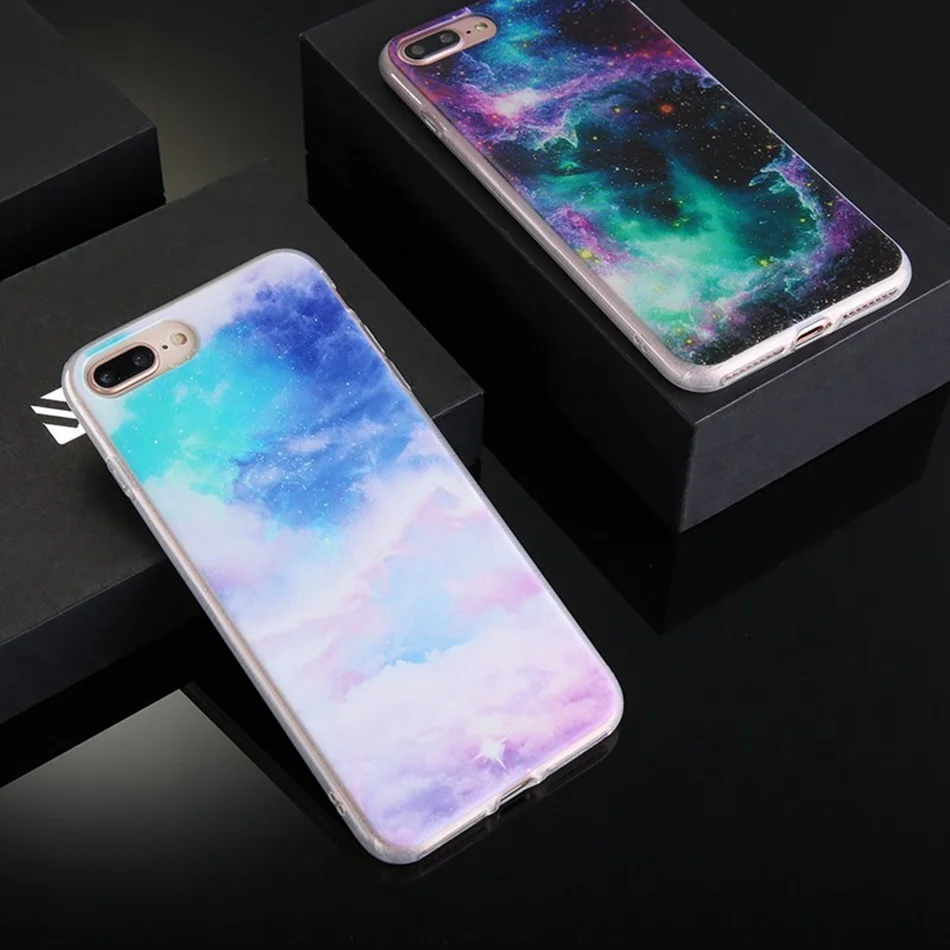 KISSCASE ночной сон чехол для huawei P10 P9 P8 P20 Lite Обложка звездное небо Мягкий силиконовый