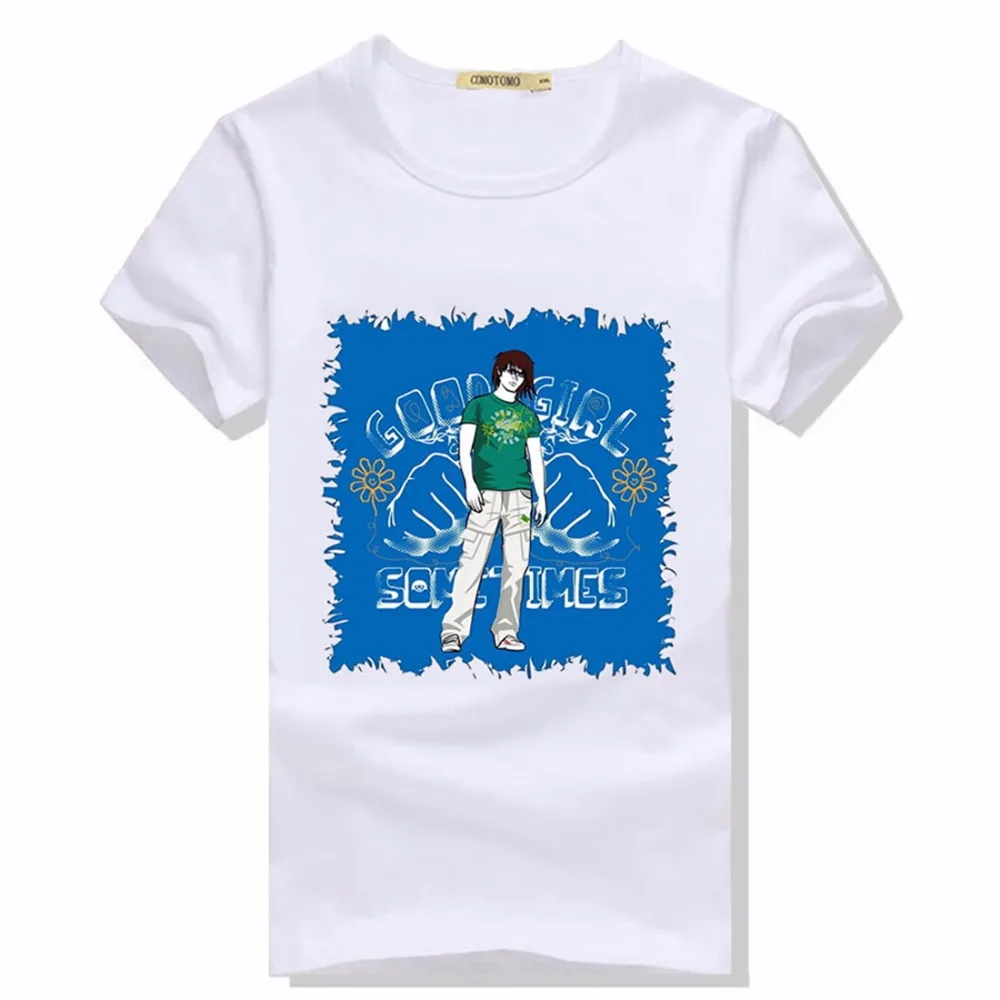Футболка с героями мультфильмов Мужская футболка Uk Slim Fit мужские модные футболки