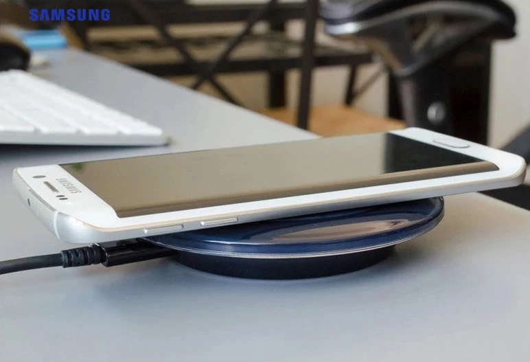 Samsung Оригинальное QI Беспроводное зарядное устройство для samsung Galaxy S6 Edge S6+ G9200 G9250 S6Edge+ Note 5 G9280 S7 S8 Plus S9 S10 EP-PG920I