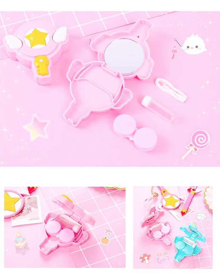 LIUSVENTINA подарок для девочки милый Cardcaptor Sakura Волшебная палочка контактные линзы