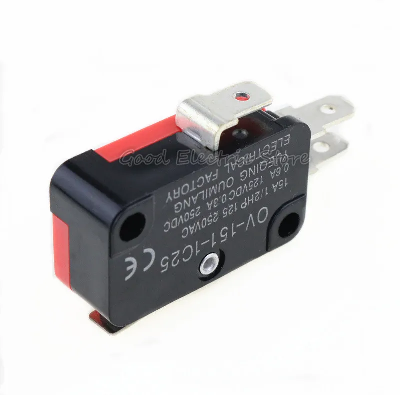 V-151-1C25/V-152-1C25/V-153-1C25/V-154-1C25/V-155-1C25/V-156-1C25/V-15-1C25/V-15-1B5/Мгновенный микро концевой выключатель