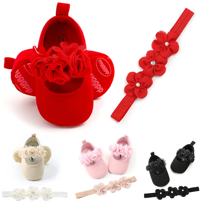 Милая детская обувь для новорожденных девочек 0-18 месяцев с мягкой подошвой