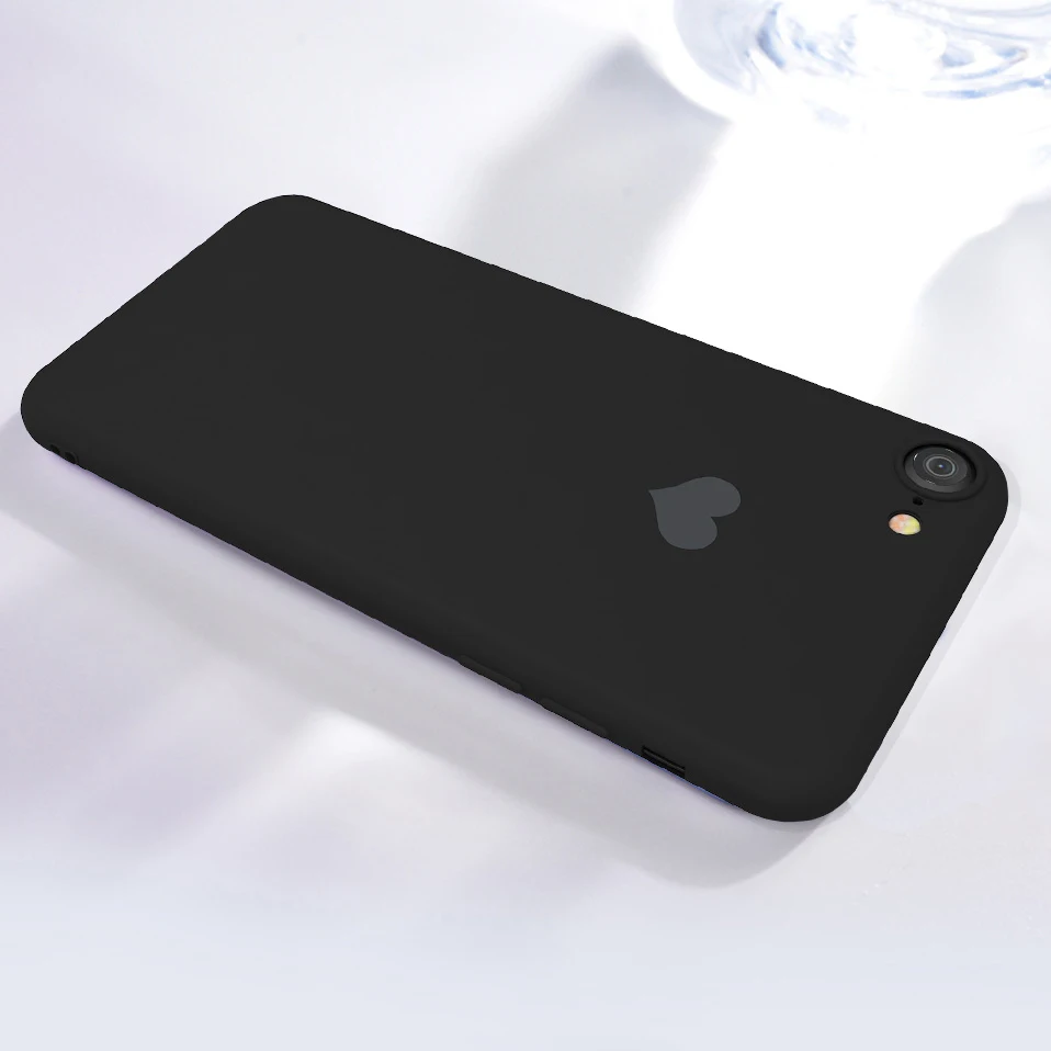 Новый роскошный Тонкий силиконовый чехол для iPhone 6 7 чехлов XS максимальный Coque