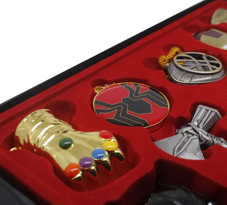 Брелок Avengers Infinity War Thanos Тор Ragnarok axe Stormbreaker винтажный брелок для ключей Mjolnir Marvel с