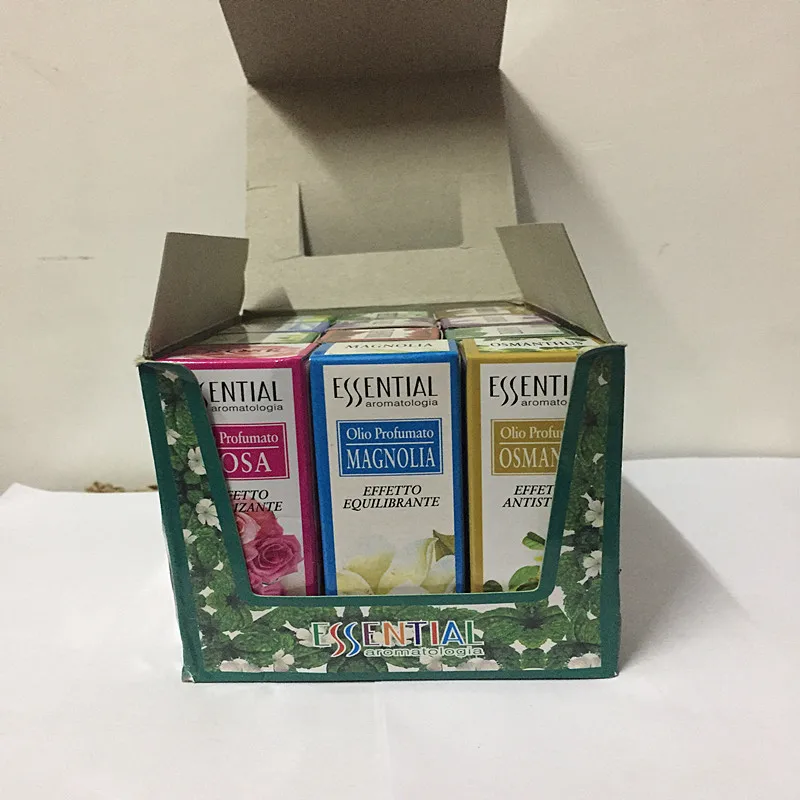 2019 12 бутылок * 10 мл эфирные масла без пипетки водорастворимый масляный