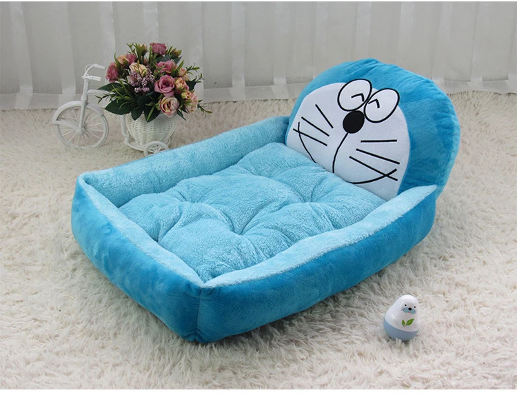 Мультфильм totoro stitch Пикачу кровать для собаки коврик в форме милых животных одеяло для питомца диван съемный теплый питомник домик для кошки гнездо для дома QF01