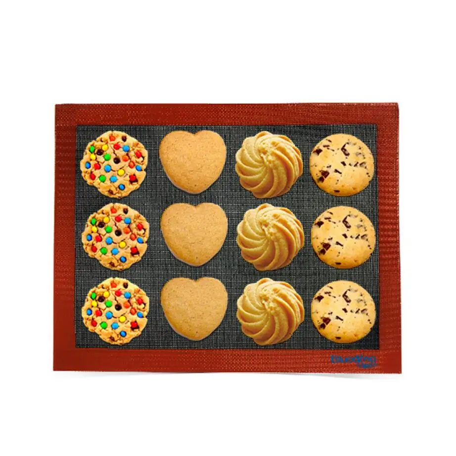 Коврик для выпечки хлеба коврик гриля 100% антипригарный многоразовый легко