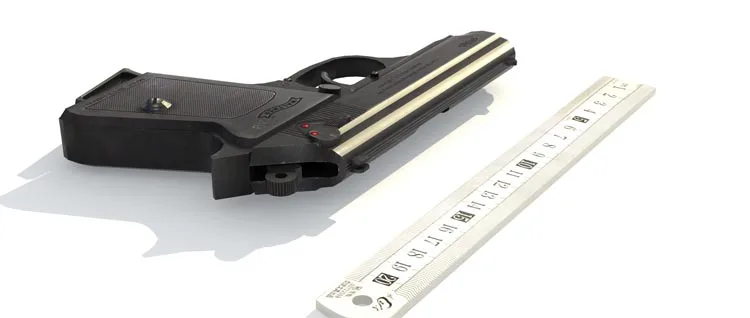 DIY Бумага Ремесло масштаб 1: 1 пистолеты 007 Ppk пистолеты ручной работы игрушка для мальчика подарок