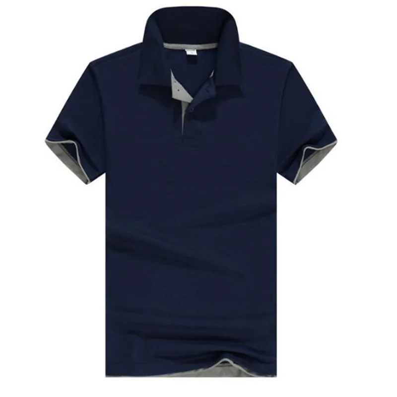 Мужские хлопковые рубашки поло с коротким рукавом хит продаж|Поло| |