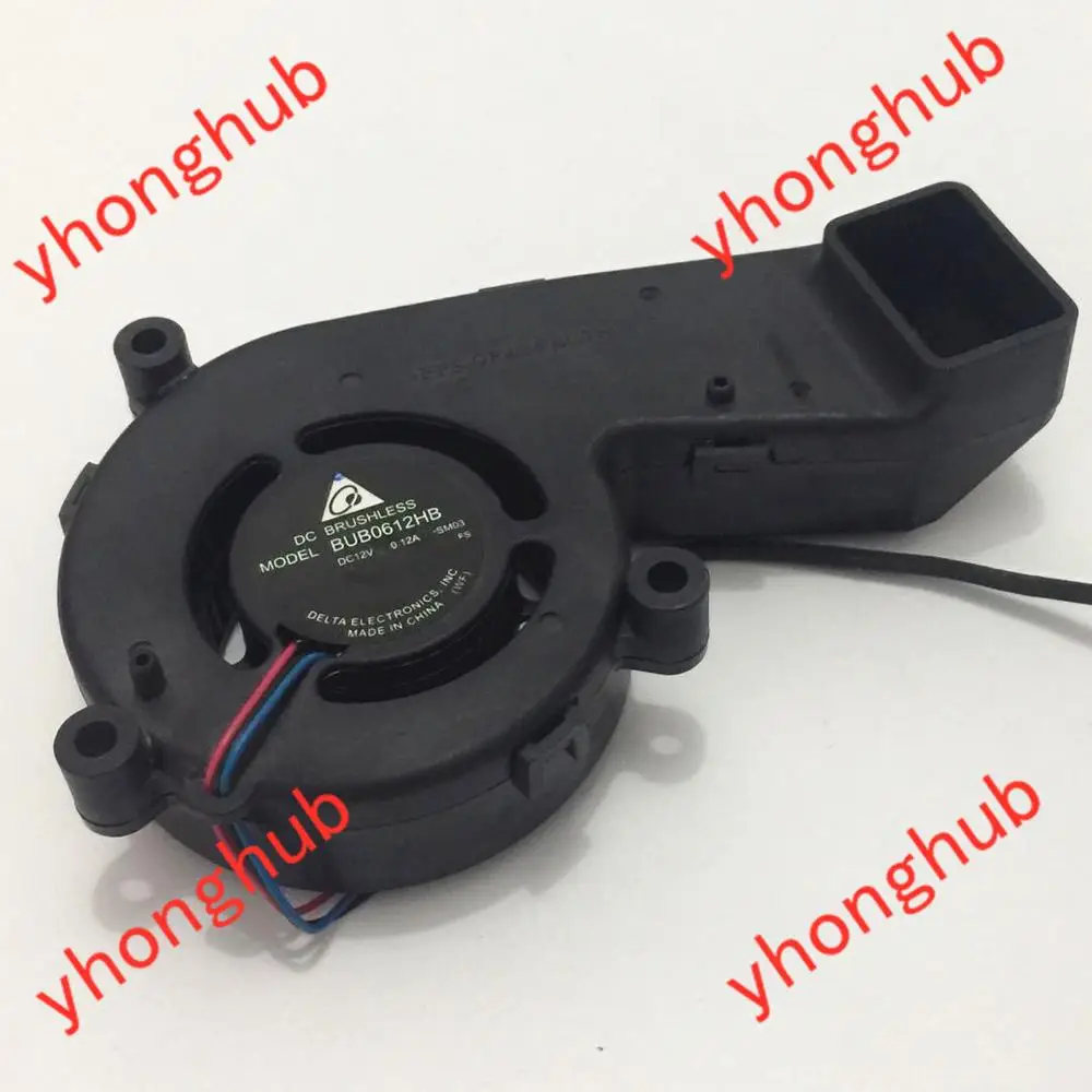 Серверный вентилятор Delta Electronics BUB0612HB SM03, 12 В постоянного тока, 0,12 А, 3 провода