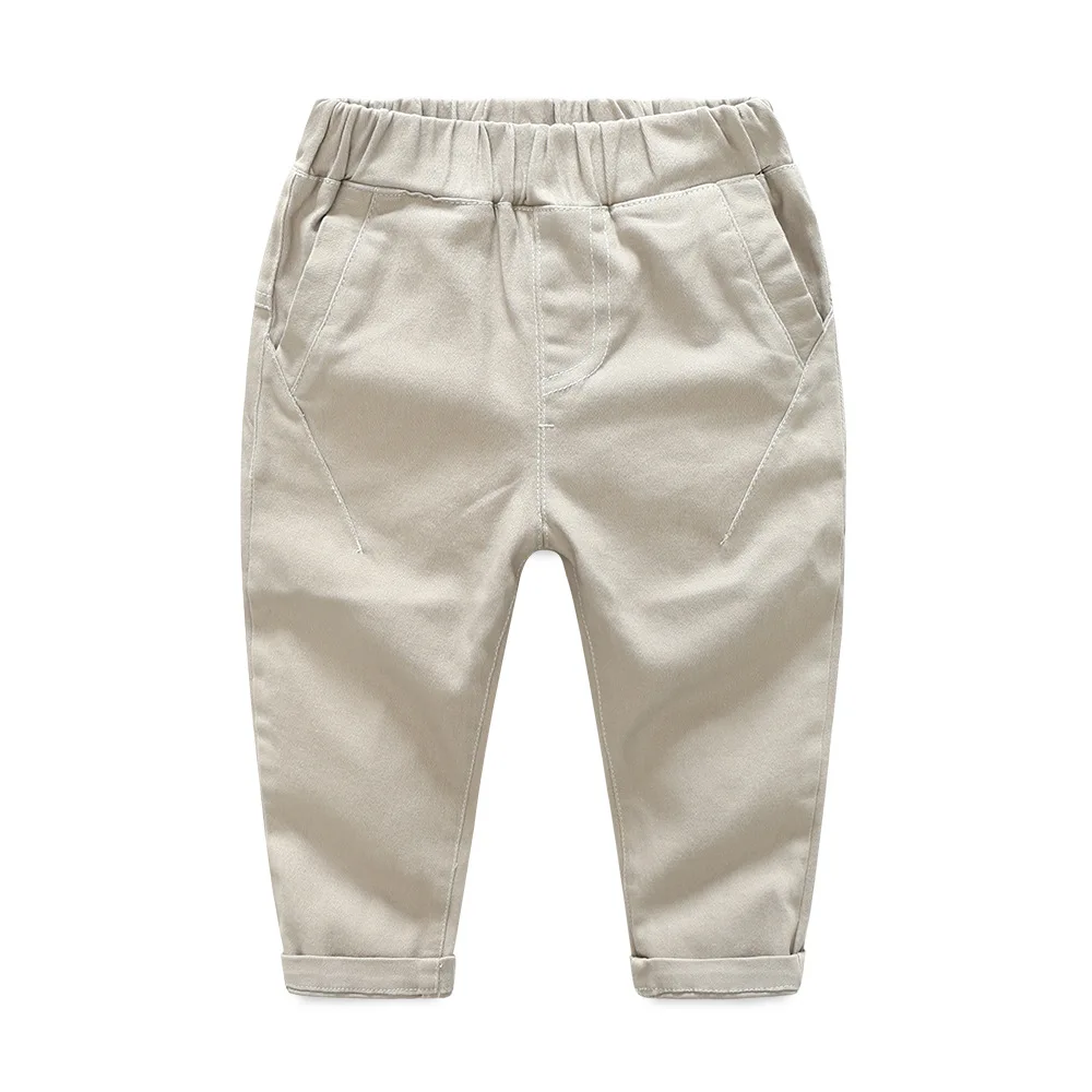Льняные штаны для мальчиков в Корейском стиле на весну и осень штаны-шаровары