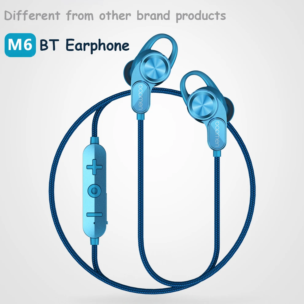 Беспроводные наушники с шейным ободком спортивные громкой связью bluetooth